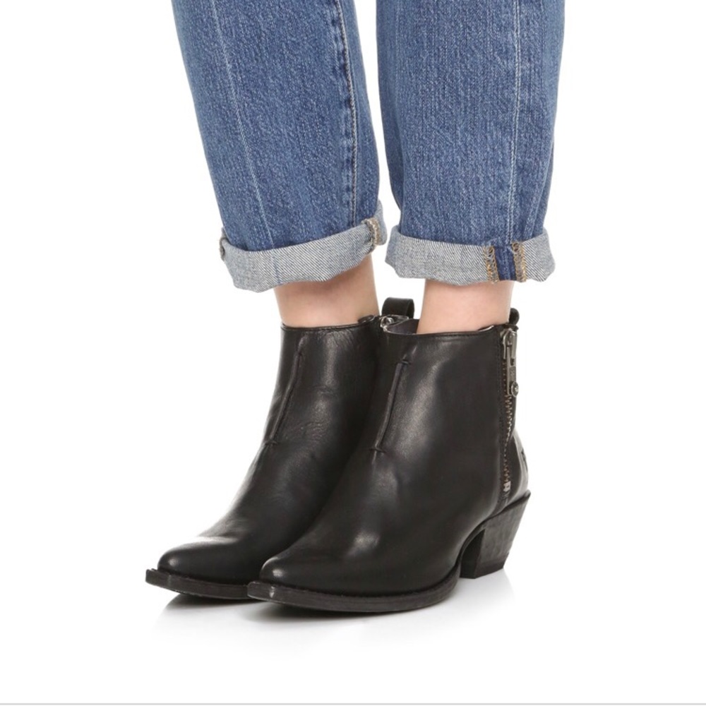 Frye Sacha Moto Booties